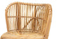 Nagoya Modern Bohemian Natural Rattan Wide Seat Lounge Chair FredCo