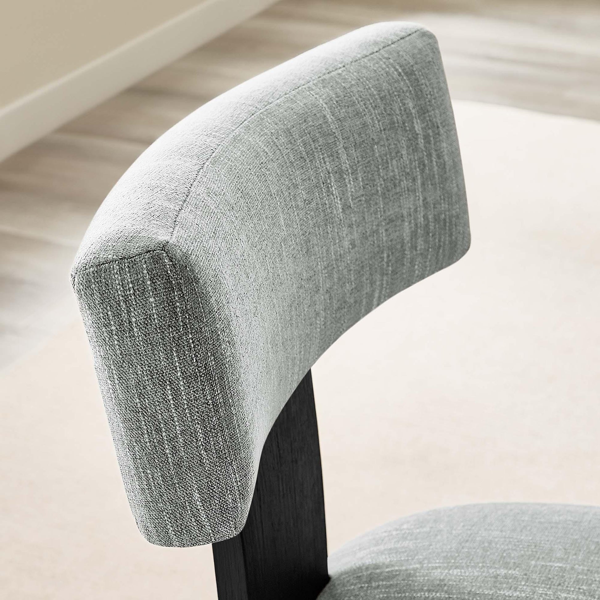 Nalani Fabric Upholstered Dining Chairs Set of 2 by Modway FredCo