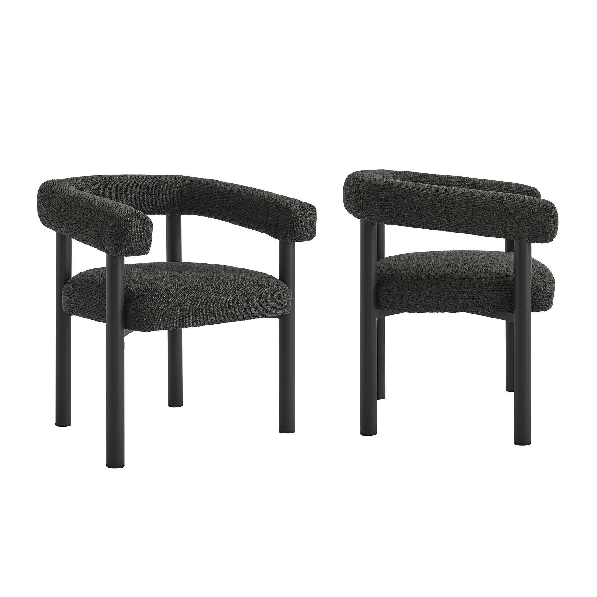 Nautica Outdoor Patio Aluminum Dining Armchairs Set of 2 by Modway FredCo