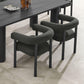 Nautica Outdoor Patio Aluminum Dining Armchairs Set of 2 by Modway FredCo