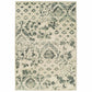 Navan Modern Floral Damask Trellis Rug FredCo