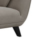 Nayeli Brown Linen Loveseat FredCo