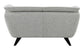 Nayeli Light Gray Boucle Loveseat FredCo