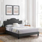 Neena Performance Velvet Full Bed, MOD-6815 FredCo