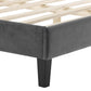 Neena Performance Velvet Queen Bed, MOD-6830 FredCo