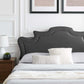 Neena Performance Velvet Queen Bed, MOD-6830 FredCo