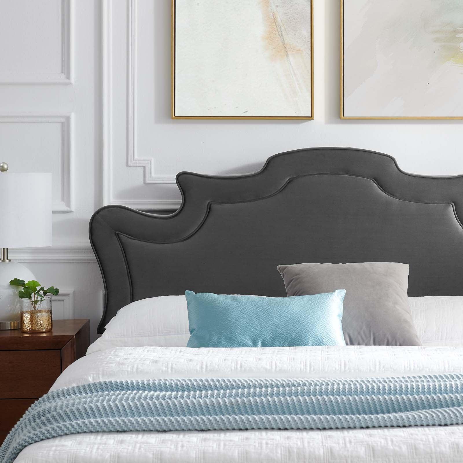 Neena Performance Velvet Twin Bed, MOD-6795 FredCo