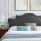 Neena Performance Velvet Twin Bed, MOD-6795 FredCo