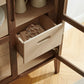 Nell 71" Glass Door Tall Display Storage Cabinet by Modway EEI-7320 FredCo