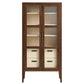 Nell 71" Glass Door Tall Display Storage Cabinet by Modway EEI-7320 FredCo