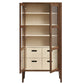 Nell 71" Glass Door Tall Display Storage Cabinet by Modway EEI-7320 FredCo