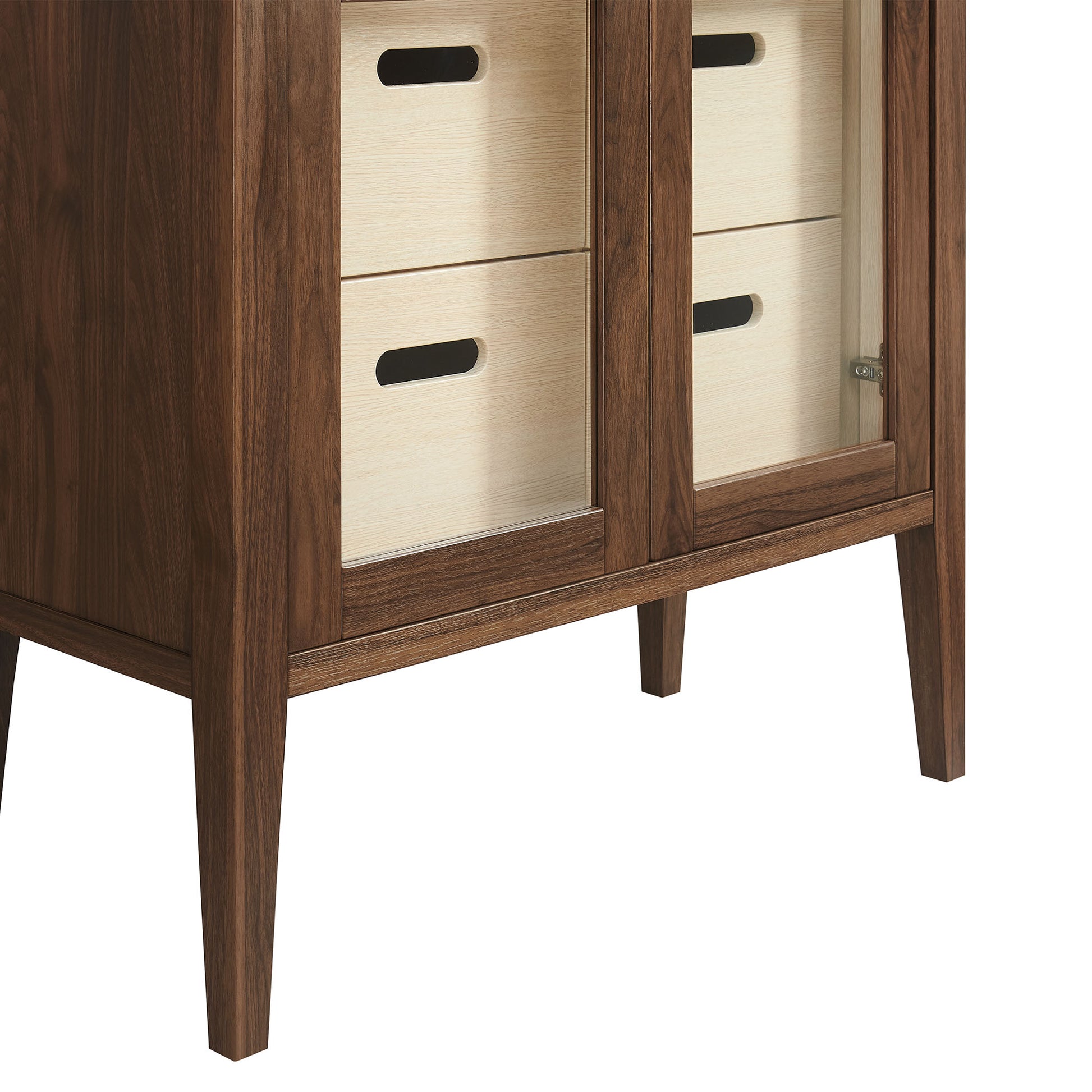 Nell 71" Glass Door Tall Display Storage Cabinet by Modway EEI-7320 FredCo