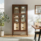 Nell 71" Glass Door Tall Display Storage Cabinet by Modway EEI-7320 FredCo