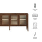 Nell 72" Glass Door Sideboard Storage Display Cabinet by Modway EEI-7319 FredCo