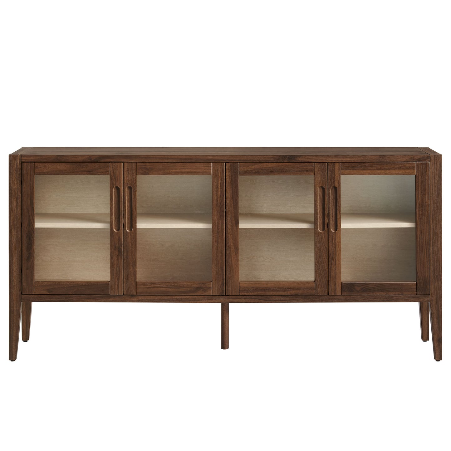 Nell 72" Glass Door Sideboard Storage Display Cabinet by Modway EEI-7319 FredCo