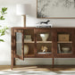 Nell 72" Glass Door Sideboard Storage Display Cabinet by Modway EEI-7319 FredCo