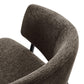 Nella Upholstered Heathered Chenille Dining Chairs Set of 2 by Modway FredCo