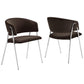 Nella Upholstered Performance Velvet Dining Chair Set of 2 by Modway FredCo