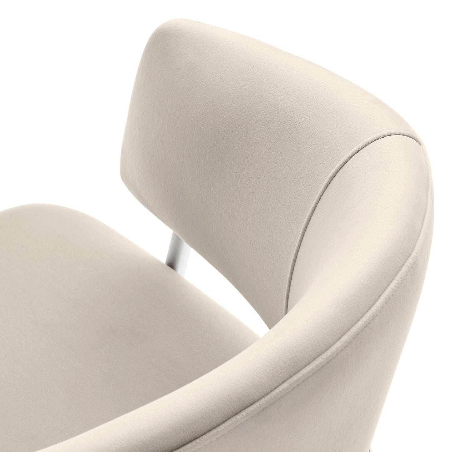 Nella Upholstered Performance Velvet Dining Chair Set of 2 by Modway FredCo