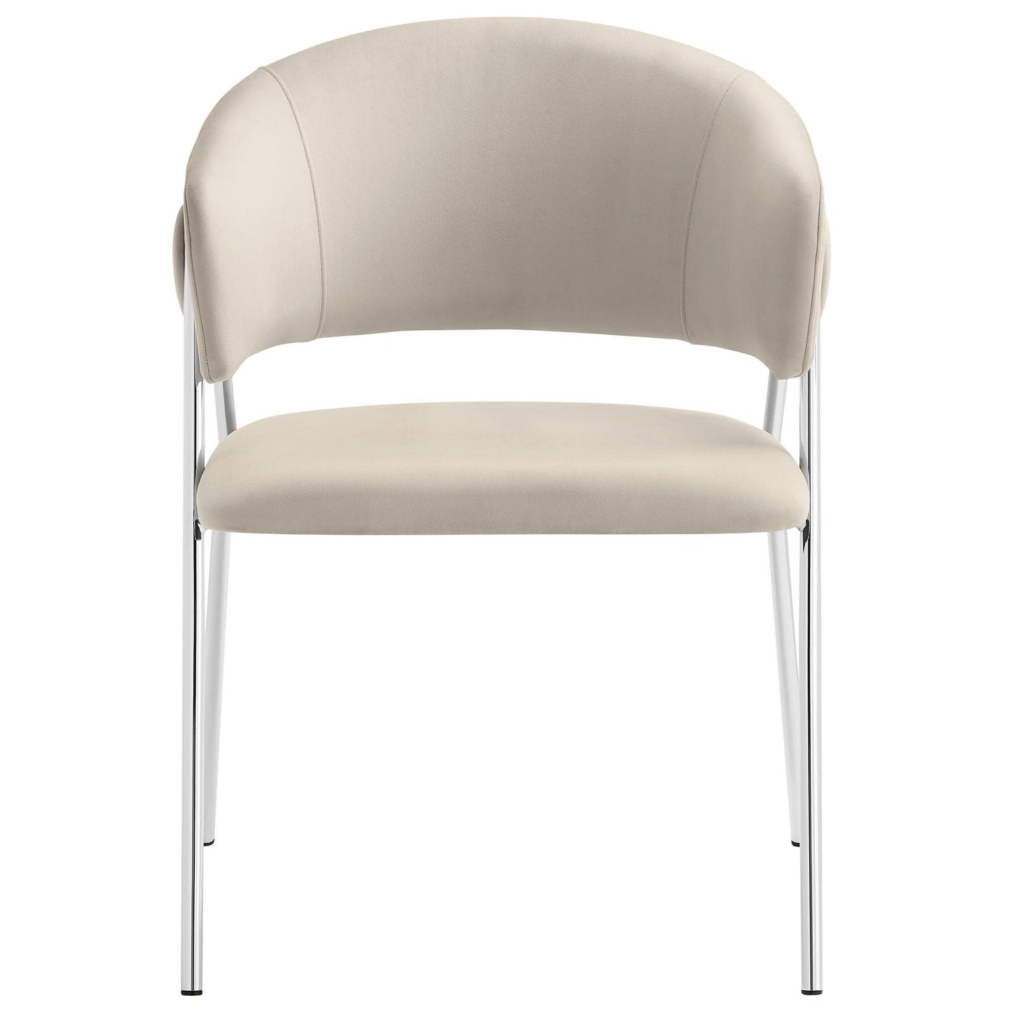 Nella Upholstered Performance Velvet Dining Chair Set of 2 by Modway FredCo