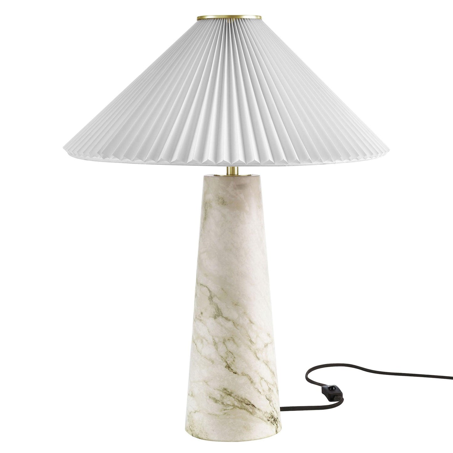Nera Marble Table Lamp by Modway FredCo