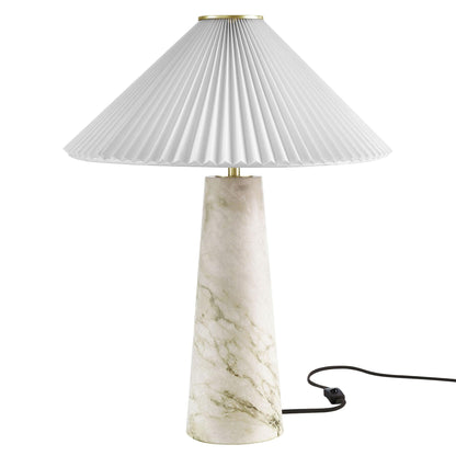 Nera Marble Table Lamp by Modway FredCo