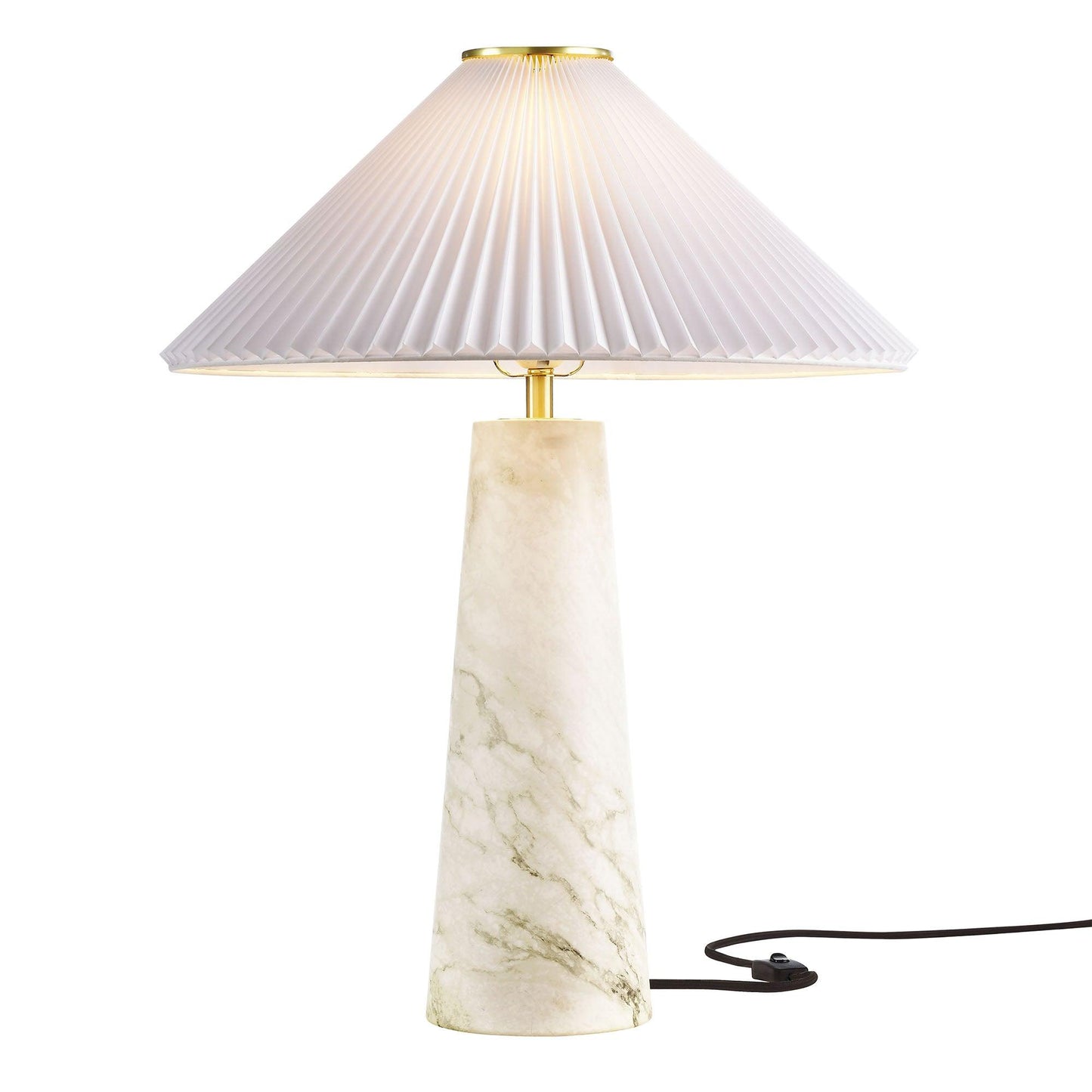 Nera Marble Table Lamp by Modway FredCo