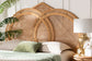 Nerita Natural Rattan Queen Standalone Headboard FredCo