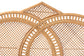 Nerita Natural Rattan Queen Standalone Headboard FredCo