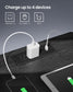 Nightstand with Charging Station FredCo