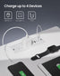 Nightstand with Charging Station & LED FredCo