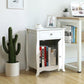 Nightstand with Storage Cabinet FredCo