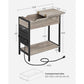 Nightstand with USB Ports and Outlets FredCo