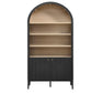 Nolan 74" Tall Wide Arched Storage Display Cabinet Bookshelf by Modway EEI-7169 FredCo