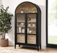 Nolan 74" Tall Wide Arched Storage Display Cabinet by Modway EEI-7168 FredCo
