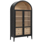 Nolan 74" Tall Wide Arched Storage Display Cabinet by Modway EEI-7168 FredCo