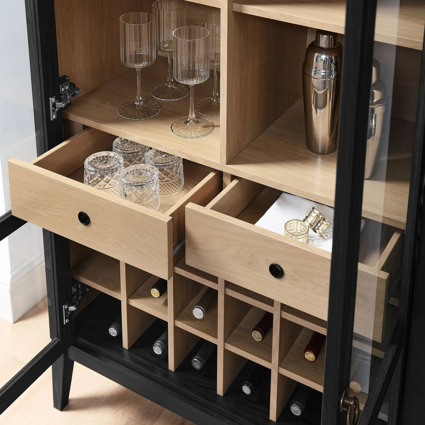 Nolan Arched Bar Cabinet by Modway EEI-7203 FredCo