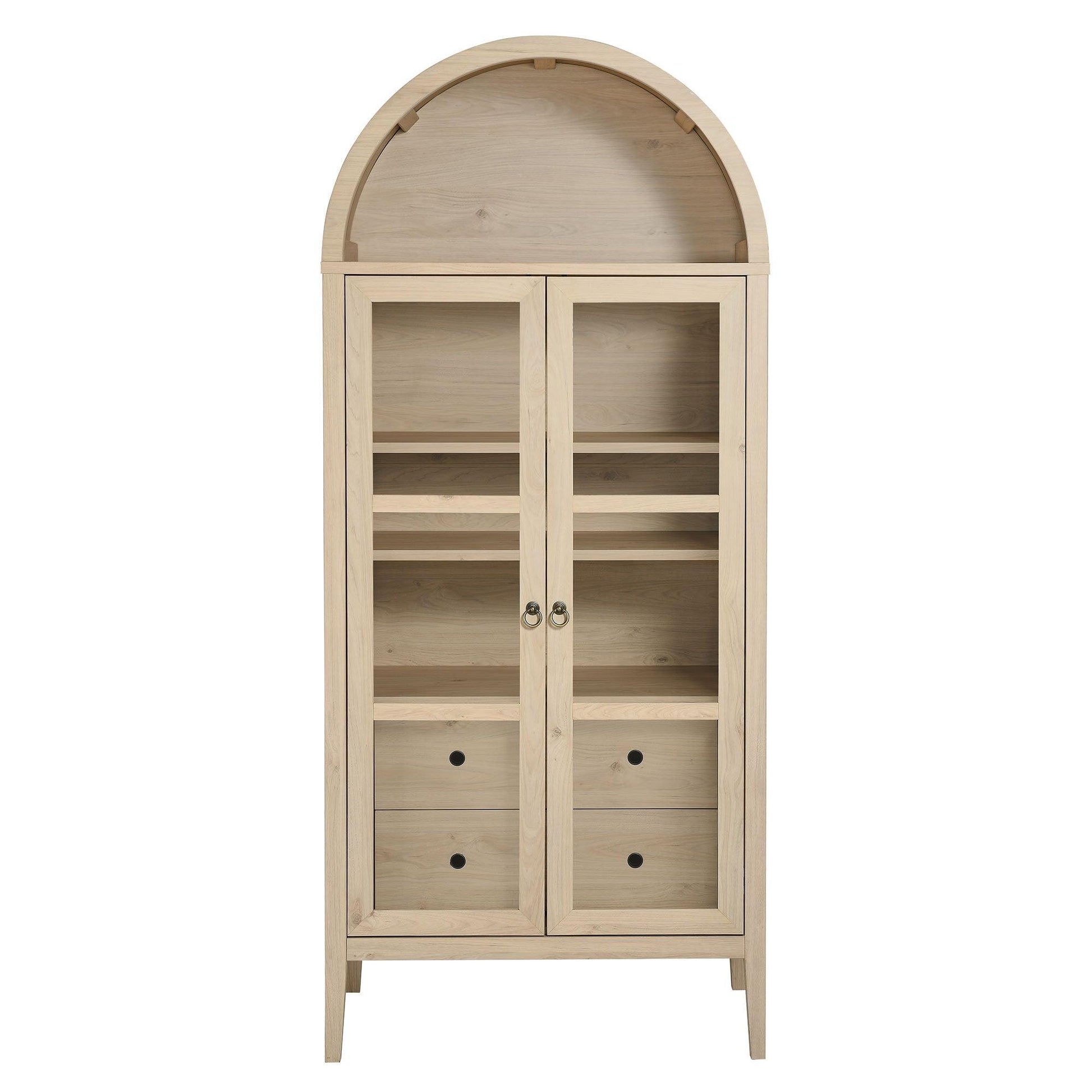 Nolan Tall Arched Storage Display Cabinet by Modway FredCo