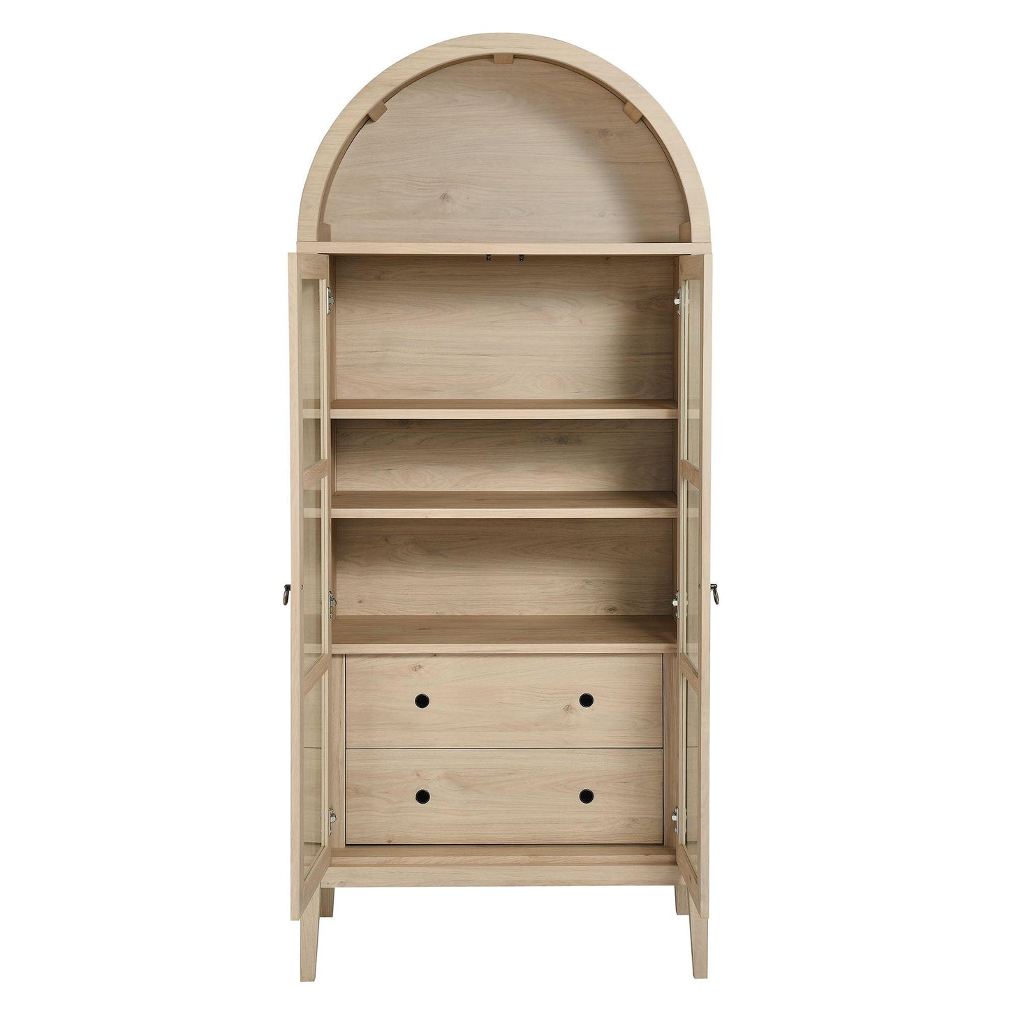 Nolan Tall Arched Storage Display Cabinet by Modway FredCo