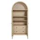 Nolan Tall Arched Storage Display Cabinet by Modway FredCo