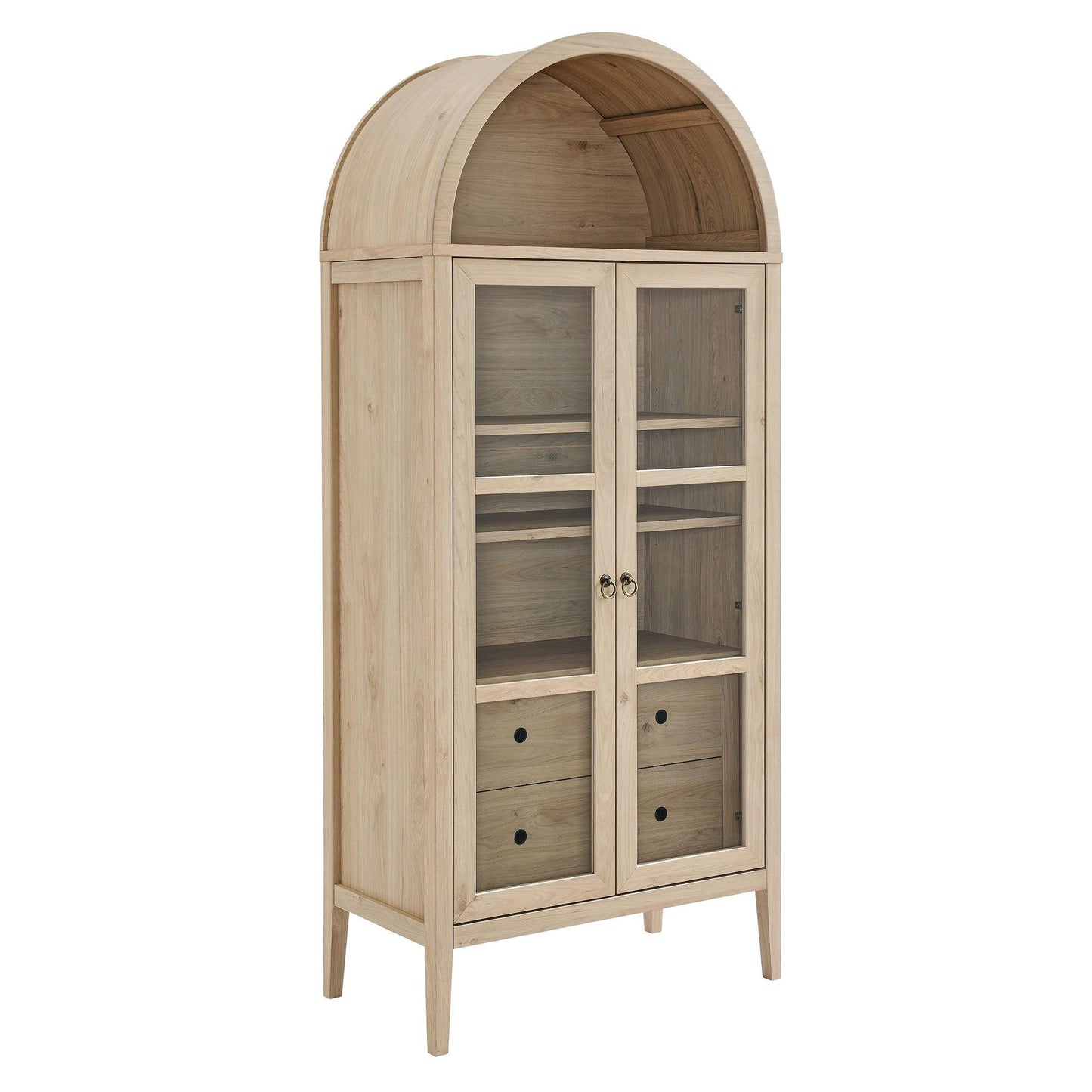 Nolan Tall Arched Storage Display Cabinet by Modway FredCo
