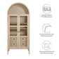 Nolan Tall Arched Storage Display Cabinet by Modway FredCo