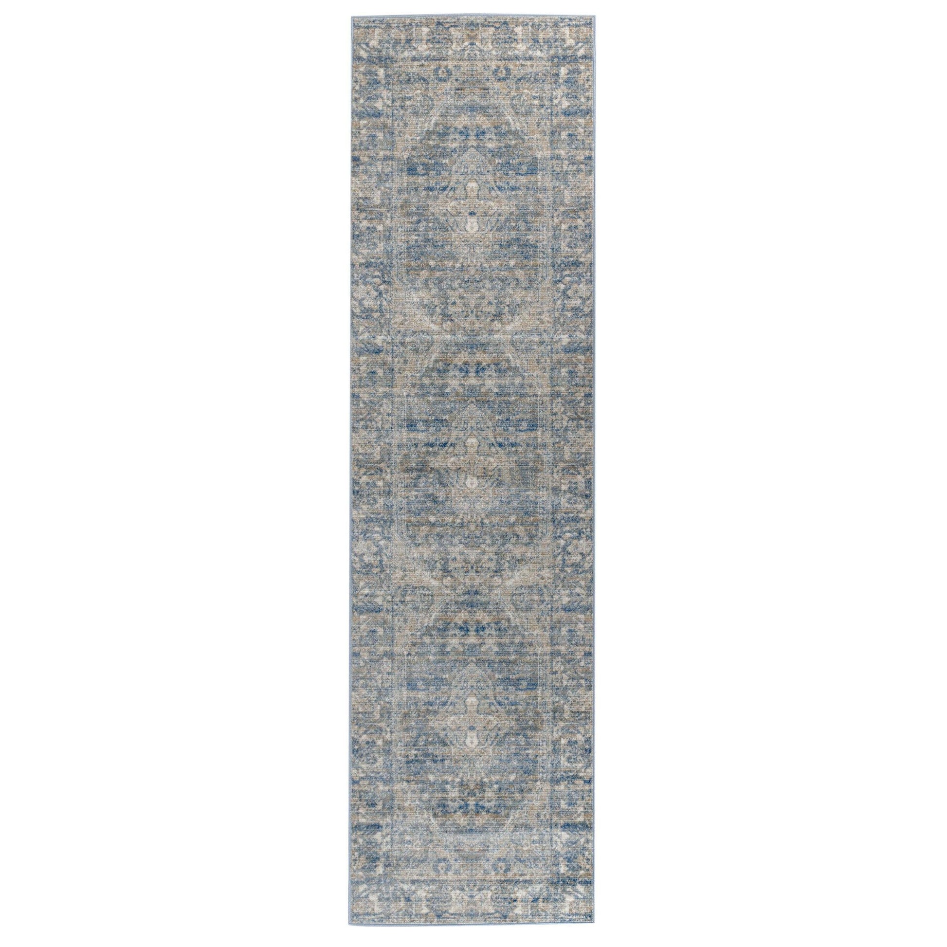 Noland Floral Medallion Traditional Area Rug FredCo