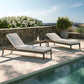 Northlake 3-Piece Outdoor Patio Teak Wood Furniture Set FredCo