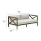 Northlake 5-Piece Outdoor Patio Teak Wood Furniture Set by Modway EEI-7274 FredCo