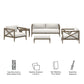Northlake 5-Piece Outdoor Patio Teak Wood Furniture Set by Modway EEI-7274 FredCo
