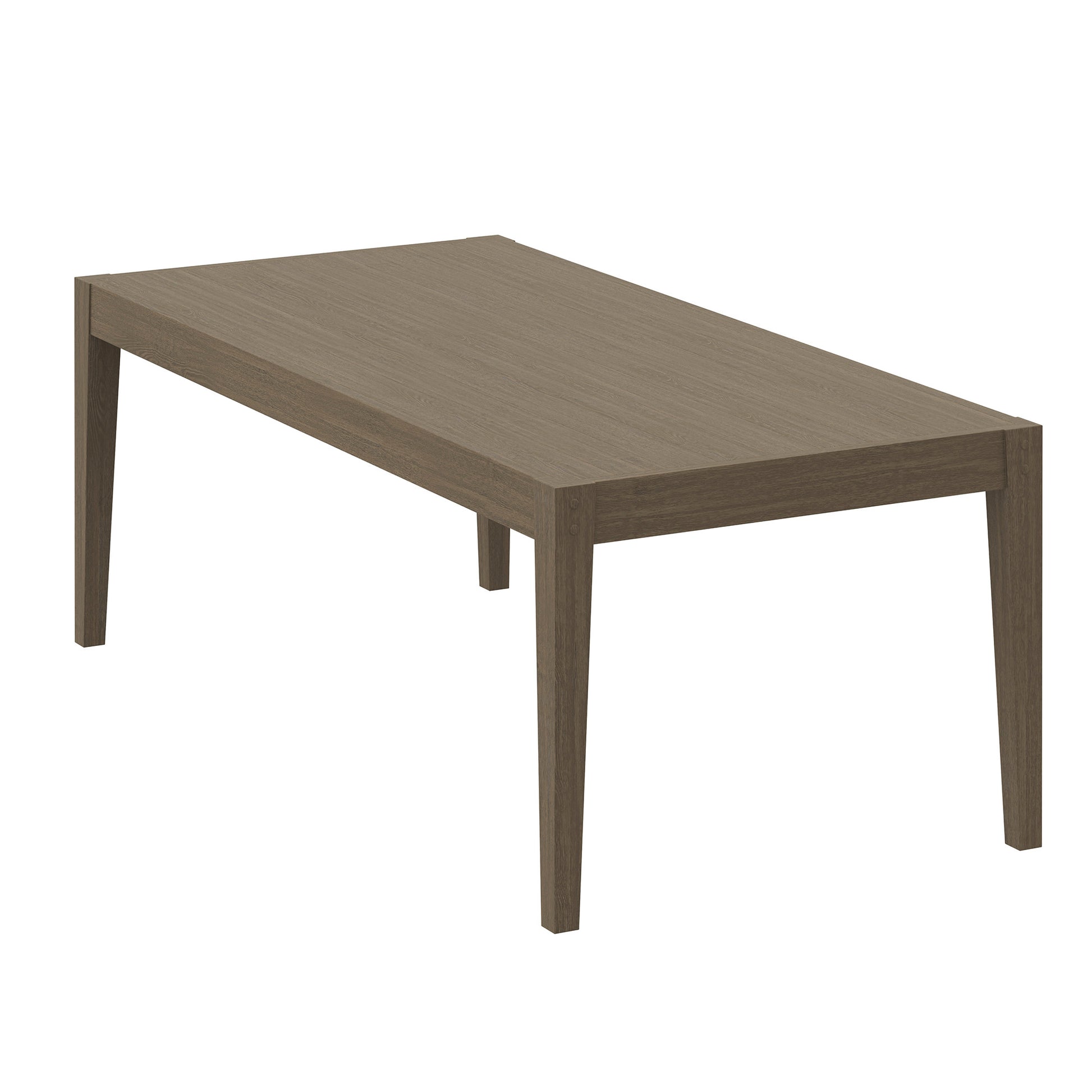 Northlake 83" Rectangular Outdoor Patio Teak Dining Table by Modway EEI-7257 FredCo