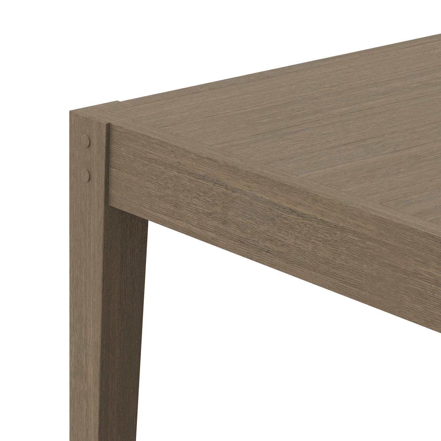 Northlake 83" Rectangular Outdoor Patio Teak Dining Table by Modway EEI-7257 FredCo