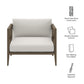 Northlake Outdoor Patio Teak Armchair by Modway EEI-7252 FredCo