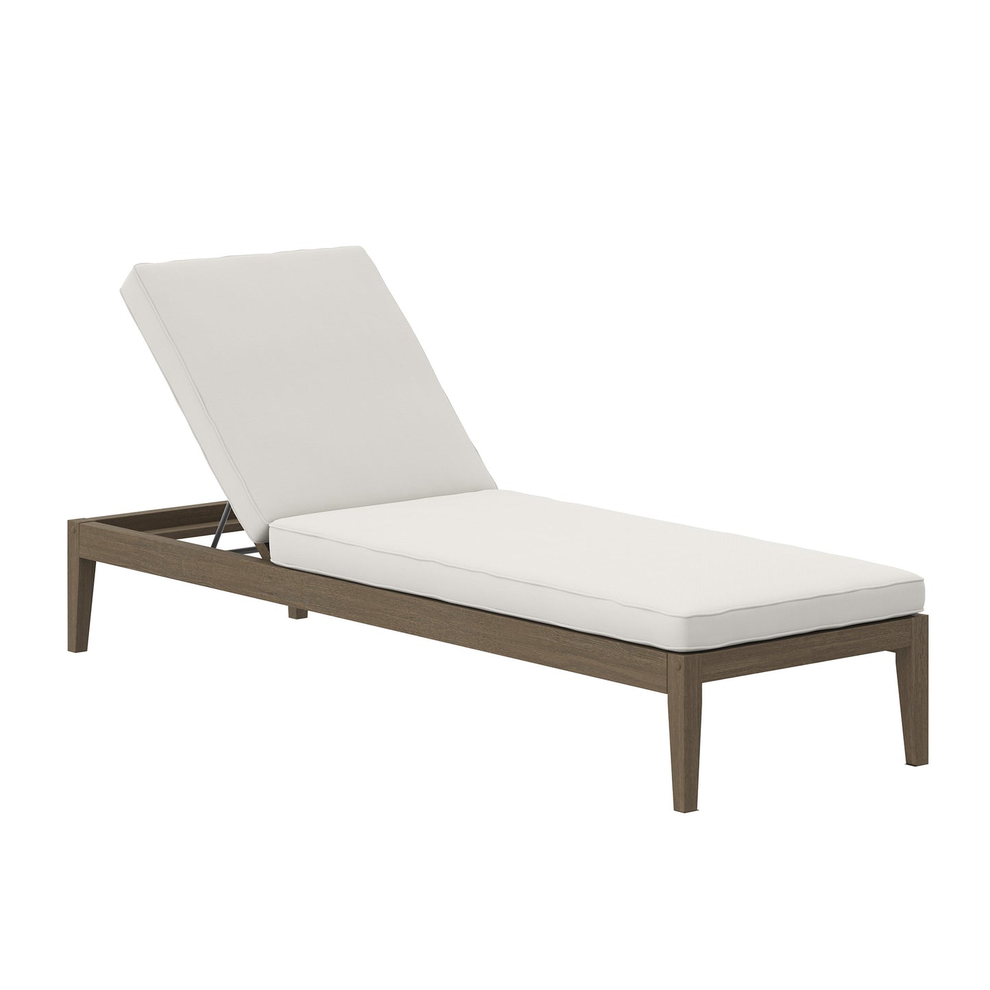 Northlake Outdoor Patio Teak Chaise Lounge by Modway EEI-7256 FredCo
